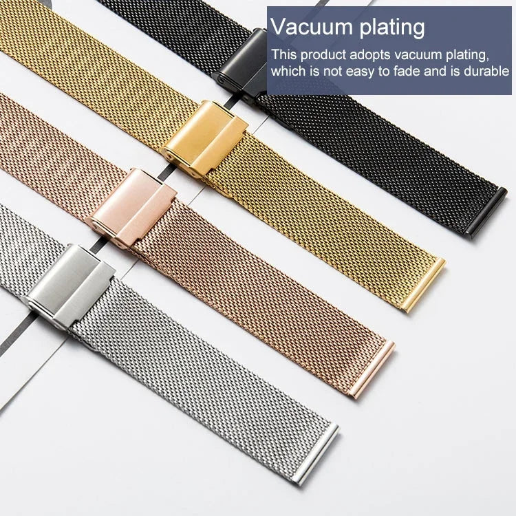 ミラノメタル ウォッチバンド Apple Watchシリーズ用、7 41mm / 6&SE&5&4 40mm / 3&2&1 38mm、7 45mm / 6&SE&5&4 44mm / 3&2&1 42mm