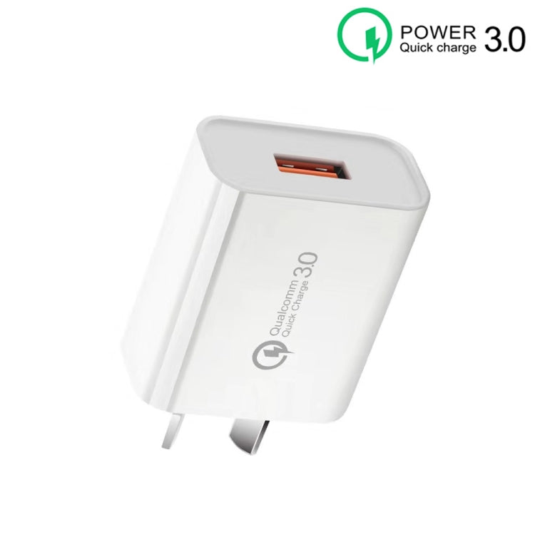 CA-25 QC3.0 USB 3A 急速充電器 携帯電話用、AUプラグ、AUプラグ