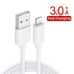 CA-25 QC3.0 USB 3A 急速充電器 USB to 8ピンデータケーブル付き、AUプラグ、AUプラグ + 8ピンケーブル