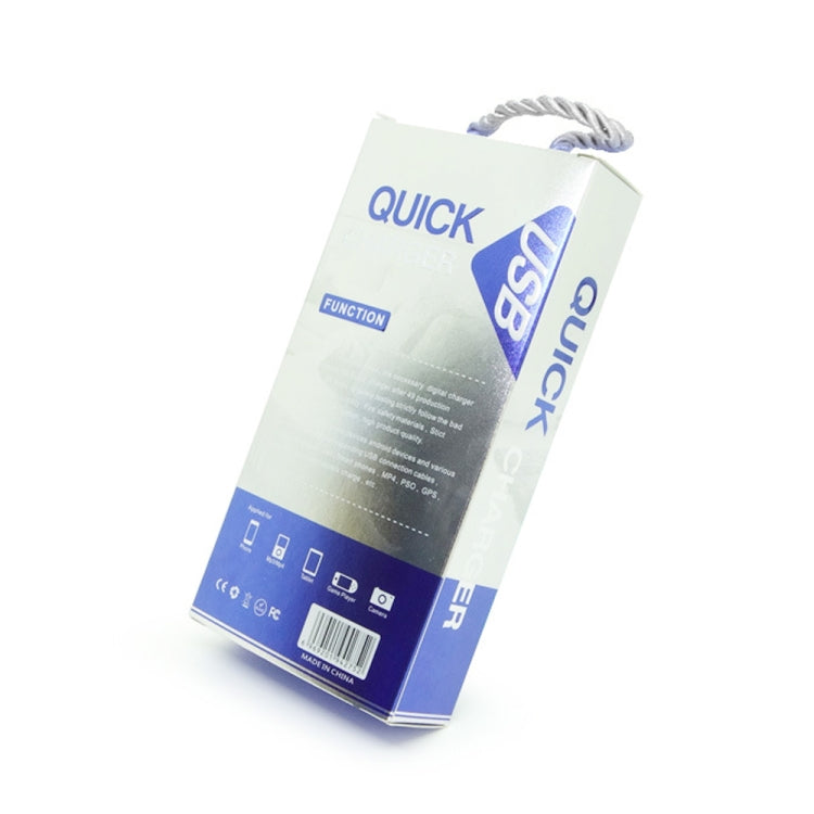 CA-25 QC3.0 USB 3A 急速充電器 USB to 8ピンデータケーブル付き、AUプラグ、AUプラグ + 8ピンケーブル