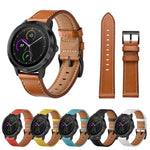 First Layer Leather Car Line Solid Color Watch Strap, For Amazfit GTR 3 / GTR 3 Pro, For Amazfit GTS 3 / GTS 2e