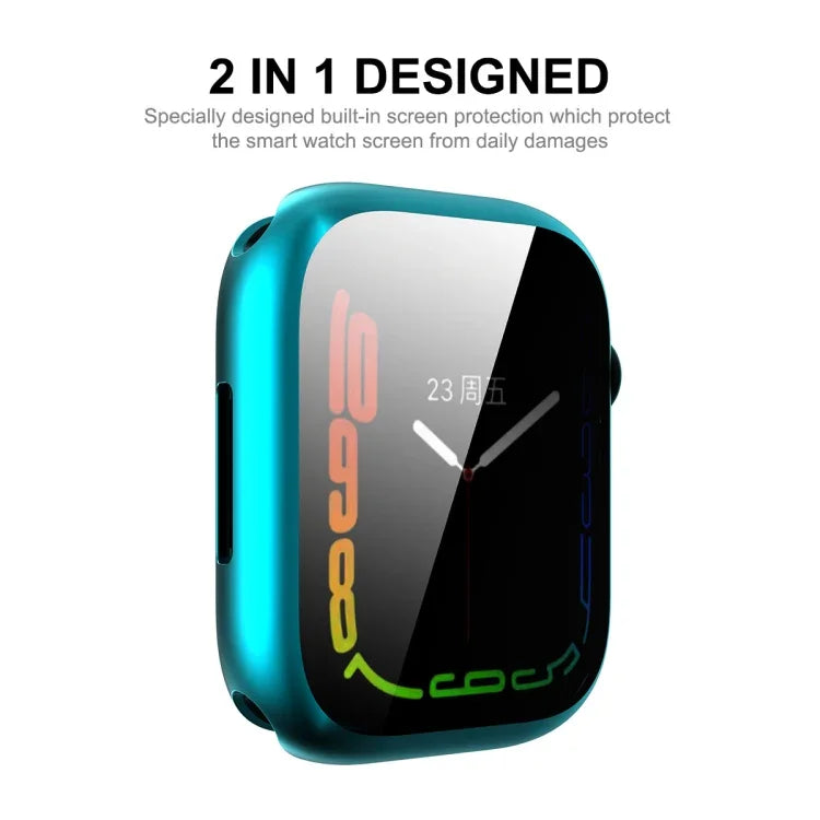 ENKAY Hat-Prince 電気めっきTPUケース、Apple Watch Series 9 / 8 / 7 41mm用、Apple Watch Series 9 / 8 / 7 45mm用