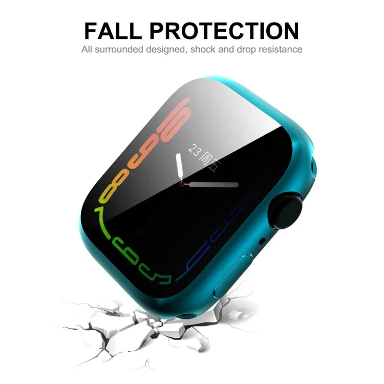 ENKAY Hat-Prince 電気めっきTPUケース、Apple Watch Series 9 / 8 / 7 41mm用、Apple Watch Series 9 / 8 / 7 45mm用