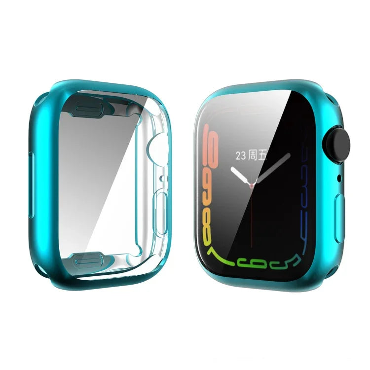 ENKAY Hat-Prince 電気めっきTPUケース、Apple Watch Series 9 / 8 / 7 41mm用、Apple Watch Series 9 / 8 / 7 45mm用