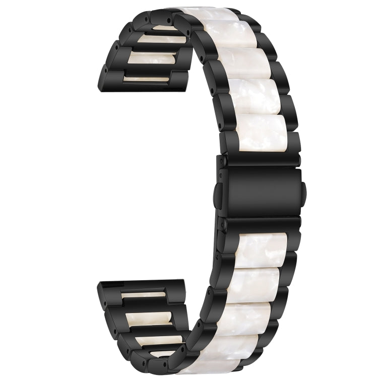 Metal Three Beads + Resin Strap, For Huawei Watch GT 3 46mm / GT Runner, For Huawei Watch GT 3 42mm / Watch GT 2 42mm