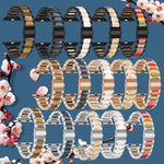 メタル＋レジン ウォッチバンド Apple Watchシリーズ用、7 41mm / 6&SE&5&4 40mm / 3&2&1 38mm、7 45mm / 6&SE&5&4 44mm / 3&2&1 42mm