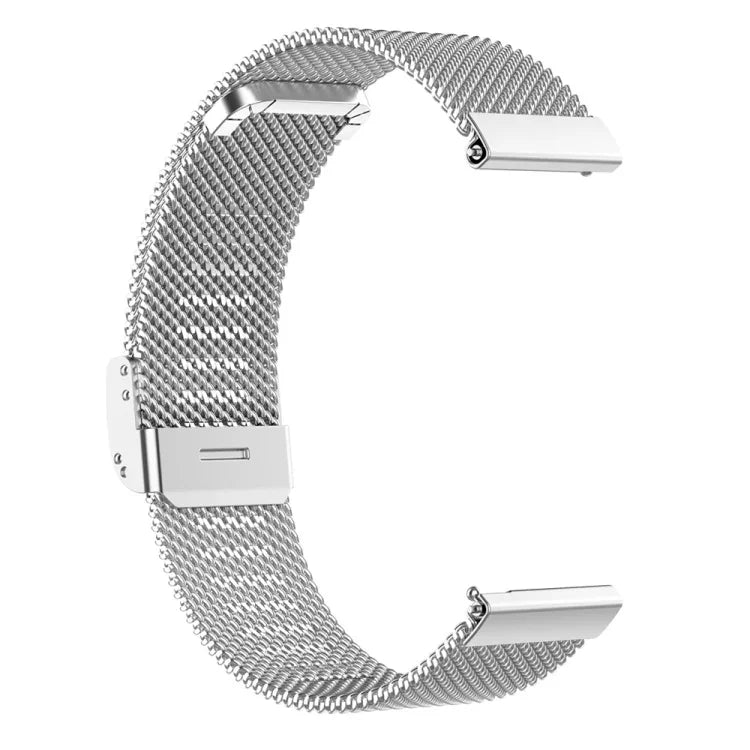 ミラノメタルスチールメッシュワンバックルストラップ、Samsung Galaxy Watch 3 41mm対応、Samsung Galaxy Watch 4 Classic 42mm / 46mm対応、Samsung Galaxy Watch 4 40mm / 44mm対応、Samsung Galaxy Gear Sport対応、Samsung Galaxy Gear S2 Classic対応