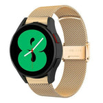 ミラノメタルスチールメッシュワンバックルストラップ、Samsung Galaxy Watch 3 41mm対応、Samsung Galaxy Watch 4 Classic 42mm / 46mm対応、Samsung Galaxy Watch 4 40mm / 44mm対応、Samsung Galaxy Gear Sport対応、Samsung Galaxy Gear S2 Classic対応