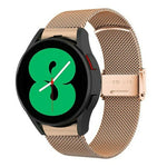ミラノメタルスチールメッシュワンバックルストラップ、Samsung Galaxy Watch 3 41mm対応、Samsung Galaxy Watch 4 Classic 42mm / 46mm対応、Samsung Galaxy Watch 4 40mm / 44mm対応、Samsung Galaxy Gear Sport対応、Samsung Galaxy Gear S2 Classic対応