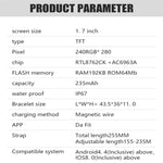 Y22 1.7インチ IP67 カラー画面スマートウォッチ