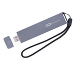 NVME M.2 SSD エンクロージャー、2230/2242/2260/2280 M.2 SSD 対応