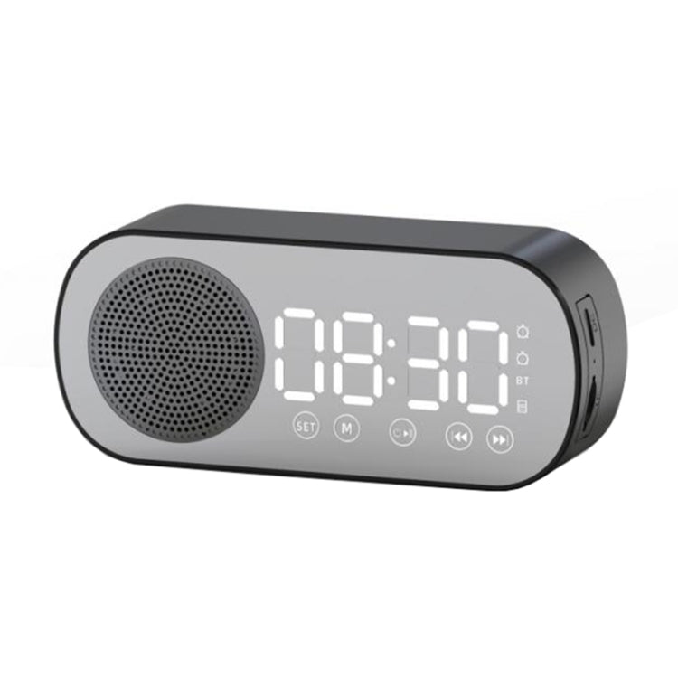 Z7 デジタル Bluetooth 5.0 スピーカー 多機能ミラーアラームクロック FMラジオ Z7（ブラック）、Z7（ホワイト）、Z7（ピンク）