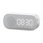 Z7 デジタル Bluetooth 5.0 スピーカー 多機能ミラーアラームクロック FMラジオ Z7（ブラック）、Z7（ホワイト）、Z7（ピンク）