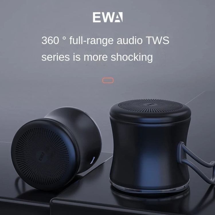 EWA A119 ポータブルワイヤレス Bluetooth IPX7 ミニ TWSスピーカー