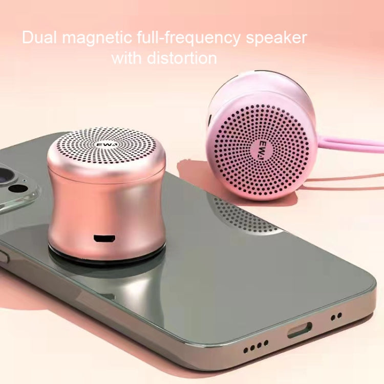 EWA A119 ポータブルワイヤレス Bluetooth IPX7 ミニ TWSスピーカー