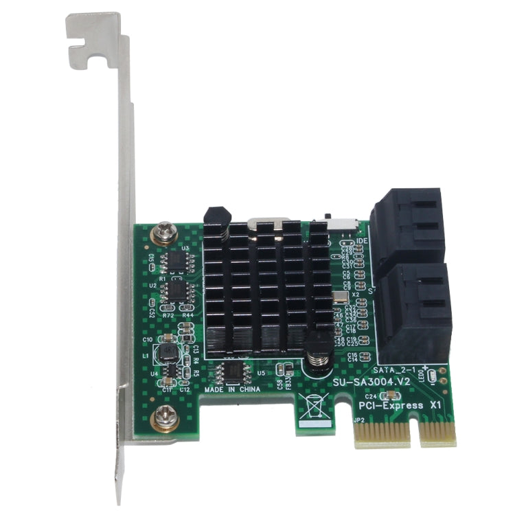 PCI Express 4ポート PCI-E X1/X4/X8/X16 コンバーター PCIE から SATA 拡張アダプター