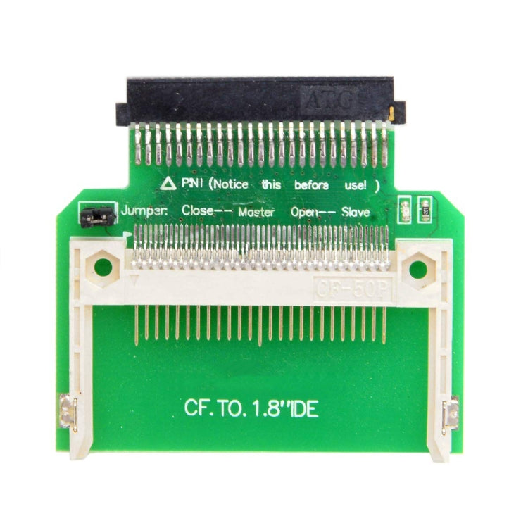 CF メモリー コンパクトフラッシュカード から 50ピン 1.8インチ IDE ハードドライブ SSD アダプター