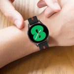 二色シリコン通気性ストラップ、Samsung Gear S2 Classic用、Samsung Galaxy Gear Sport用