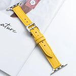 マイクロファイバー レザー ピンバックル ウォッチストラップ Apple Watchシリーズ用、7 41mm / 6&SE&5&4 40mm / 3&2&1 38mm、7 45mm / 6&SE&5&4 44mm / 3&2&1 42mm