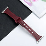マイクロファイバー レザー ウォッチストラップ Apple Watchシリーズ用、7 41mm / 6&SE&5&4 40mm / 3&2&1 38mm、7 45mm / 6&SE&5&4 44mm / 3&2&1 42mm
