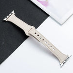 マイクロファイバー レザー ウォッチストラップ Apple Watchシリーズ用、7 41mm / 6&SE&5&4 40mm / 3&2&1 38mm、7 45mm / 6&SE&5&4 44mm / 3&2&1 42mm