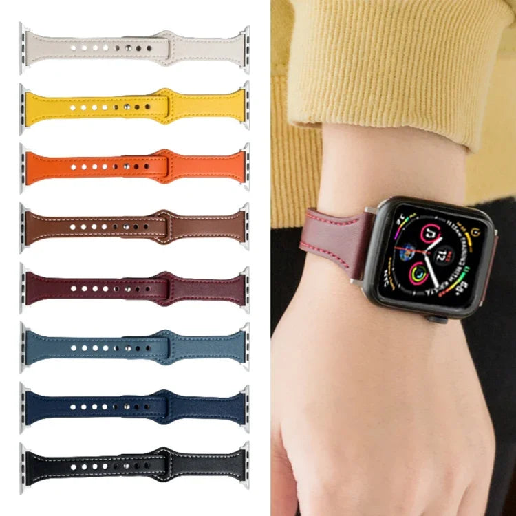 マイクロファイバー レザー ウォッチストラップ Apple Watchシリーズ用、7 41mm / 6&SE&5&4 40mm / 3&2&1 38mm、7 45mm / 6&SE&5&4 44mm / 3&2&1 42mm