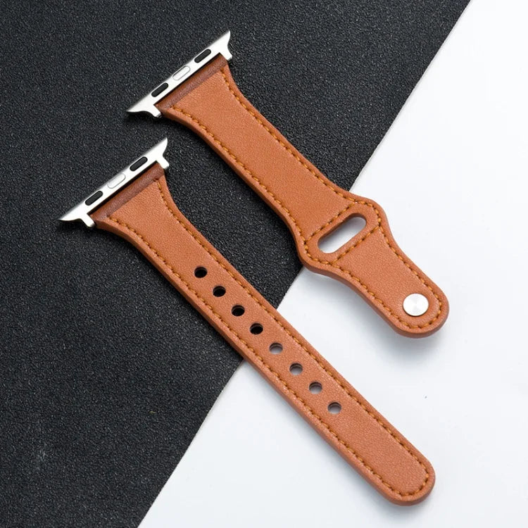 マイクロファイバー レザー ウォッチストラップ Apple Watchシリーズ用、7 41mm / 6&SE&5&4 40mm / 3&2&1 38mm、7 45mm / 6&SE&5&4 44mm / 3&2&1 42mm