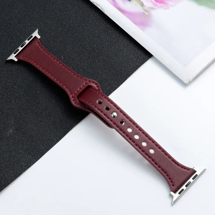 マイクロファイバー レザー ウォッチストラップ Apple Watchシリーズ用、7 41mm / 6&SE&5&4 40mm / 3&2&1 38mm、7 45mm / 6&SE&5&4 44mm / 3&2&1 42mm