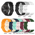 Small Lattice Silicone Sports Strap, For Garmin Venu, For Garmin Vivomove 3, For Garmin VivoMove Luxe, For Garmin VivoMove Style