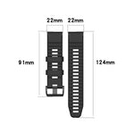 Silicone Sports Strap, For Garmin Fenix 7, For Garmin Approach s62, For Garmin Fenix 6 GPS