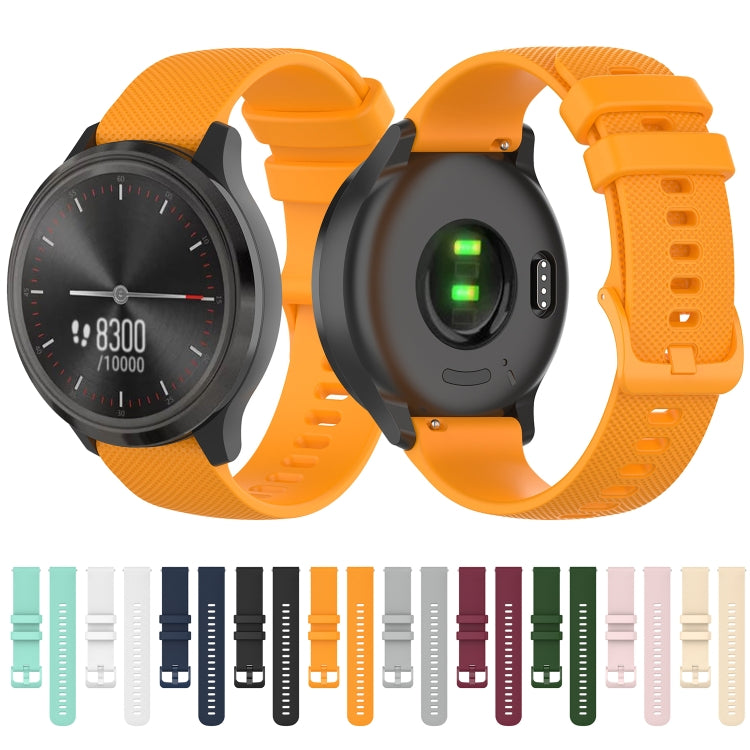 Checkered Silicone Strap, For Huawei Watch GT3 42mm, For Huawei Watch GT2 42mm, For Huawei Watch 2, For Honor Watch ES