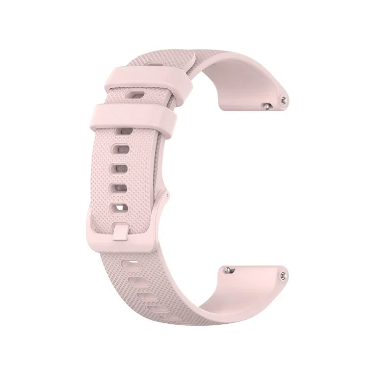20mm チェッカードシリコンストラップ、Samsung Galaxy Watch Active 40mm用、Samsung Galaxy Watch 42mm用、Samsung Galaxy Gear Sport用、Samsung Gear S2 Classic用