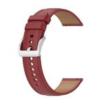 Calf Texture Sewing Thread Watchband, For Samsung Galaxy Watch 4, For Samsung Galaxy Watch 3 41mm / Watch 42mm, For Samsung Galaxy Gear S2 Classic