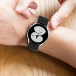 20mm カーボンファイバーストライプ シリコンストラップ、Samsung Galaxy Watch Active 40mm用、Samsung Galaxy Watch 42mm用、Samsung Gear Sport用、Samsung Gear S2 Classic用