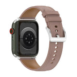トップレイヤー 牛革 縫製 ウォッチストラップ Apple Watchシリーズ用、7 41mm / 6&SE&5&4 40mm / 3&2&1 38mm 20mm、7 45mm / 6&SE&5&4 44mm / 3&2&1 42mm 22mm、7 41mm / 6&SE&5&4 40mm / 3&2&1 38mm 22mm、7 45mm / 6&SE&5&4 44mm / 3&2&1 42mm 20mm