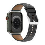 トップレイヤー 牛革 縫製 ウォッチストラップ Apple Watchシリーズ用、7 41mm / 6&SE&5&4 40mm / 3&2&1 38mm 20mm、7 45mm / 6&SE&5&4 44mm / 3&2&1 42mm 22mm、7 41mm / 6&SE&5&4 40mm / 3&2&1 38mm 22mm、7 45mm / 6&SE&5&4 44mm / 3&2&1 42mm 20mm