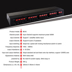100W 1入力8出力パワーアンプボックス 分配スイッチャー スピーカー用