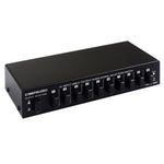 B059 10入力2出力 / 2入力10出力 2ウェイRCAスイッチ オーディオ周波数信号選択切替装置 スピーカーボックス, B059