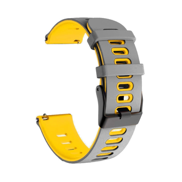 20mm Mixed-Color Silicone Strap, For Huawei Watch GT3 42mm, For Huawei Watch GT2 42mm