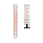 20mm Mixed-Color Silicone Strap, For Huawei Watch 2, For Honor Watch ES