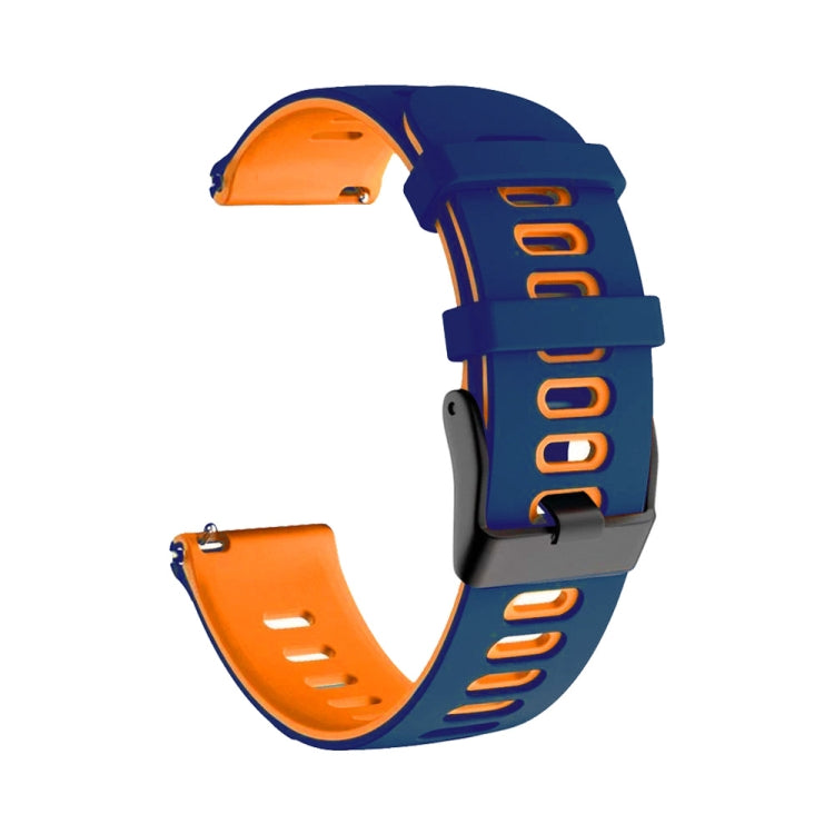 22mm Mixed-Color Silicone Strap, For Huawei Watch GT 42mm / 46mm, For Huawei Watch GT2 46mm