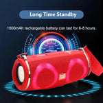 T&G TG642 RGBライト防水ポータブル Bluetoothスピーカー FM/TFカード対応 TG642