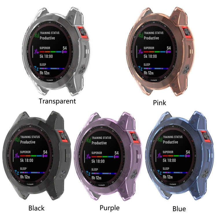 Shockproof TPU Soft Protective Case, For Garmin Fenix 7