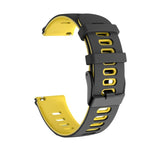 20mm ミックスカラ―シリコンストラップ、Samsung Galaxy Watch 42mm用、Samsung Gear Sport用
