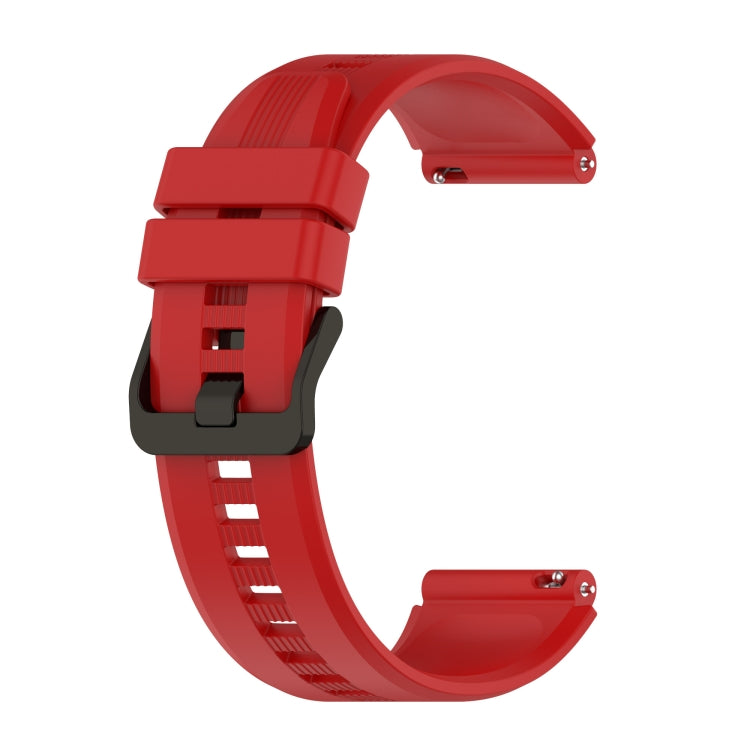22mm Vertical Silicone Watch band, For Huawei Watch 3 pro, For Honor Watch GS Pro, For Huawei Watch GT 2 Pro, For Huawei Watch GT 2e