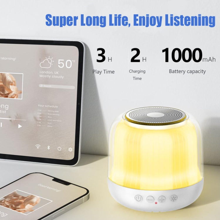 JY12 フルスクリーンRGB LEDブリーザーライト ワイヤレスBluetoothスピーカー