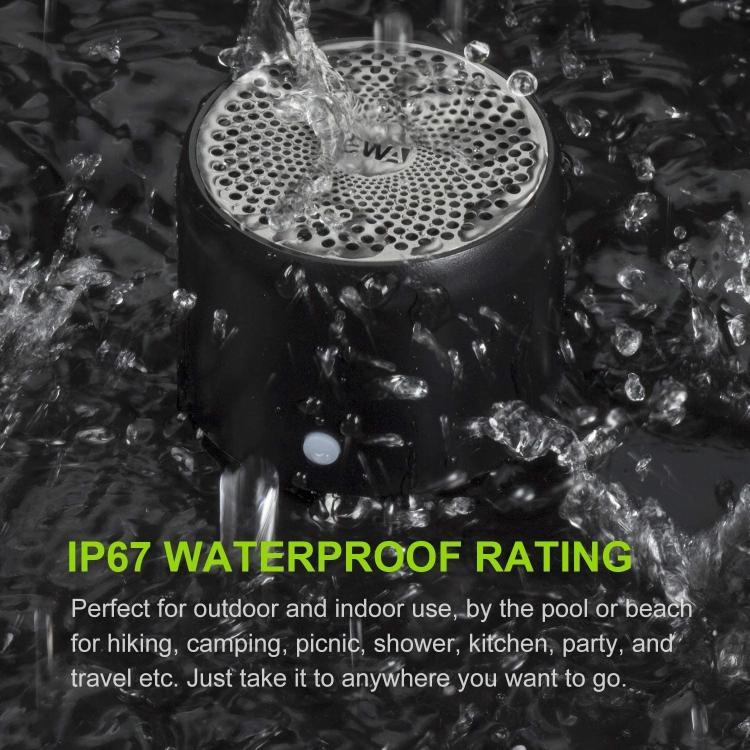 A106Pro IPX7防水ミニポータブルBluetoothメタルスピーカー