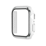 電気めっき二色PC+強化ガラスフィルムウォッチケース、Apple Watch Series 3/2/1 42mm用、Apple Watch Series 9 / 8 / 7 41mm用