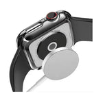 電気めっき二色PC+強化フィルムウォッチケース、Apple Watch Series 6/5/4/SE 40mm用、Apple Watch Series 3/2/1 38mm用