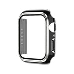 電気めっき二色PC+強化フィルムウォッチケース、Apple Watch Series 6/5/4/SE 40mm用、Apple Watch Series 3/2/1 38mm用